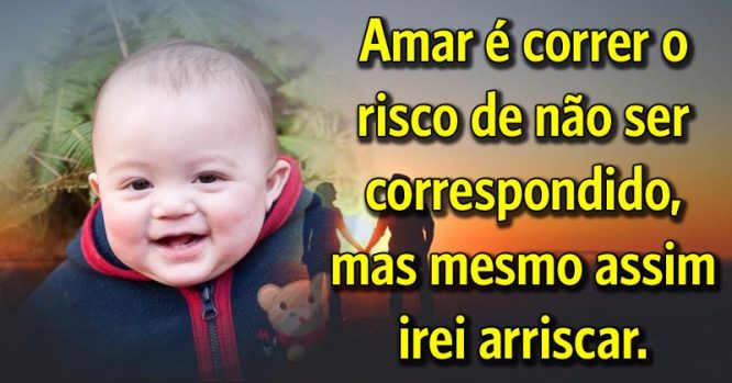 Amar é correr o risco de não ser correspondido