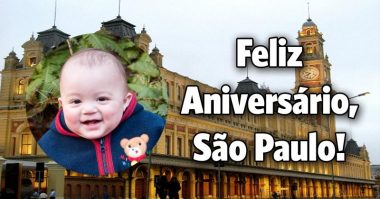Feliz aniversário, São Paulo