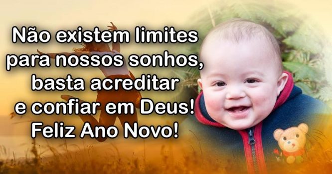 Não existem limites para nossos sonhos, basta acreditar em Deus