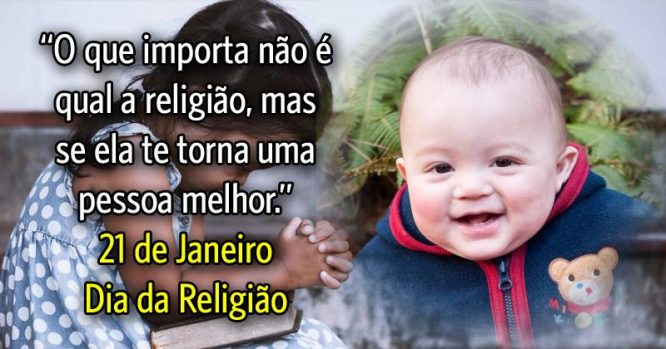 O que importa não é qual a religião, mas se ela te torna uma pessoa melhor