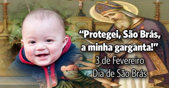 Protegei, São Brás, a minha garganta