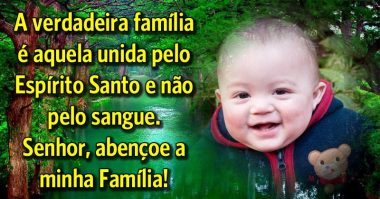 Senhor, abençoe a minha família