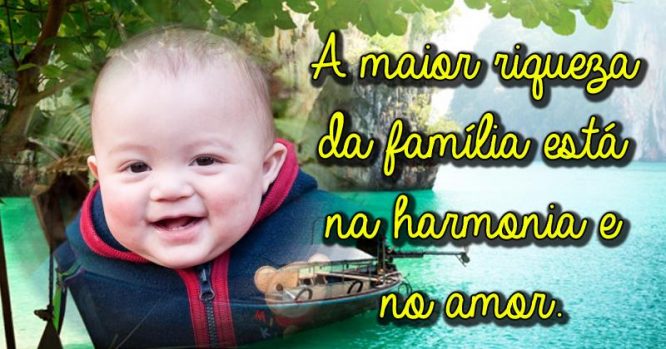 A riqueza da família está na harmonia e no amor