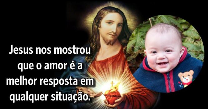 Jesus mostrou que o amor é a melhor resposta