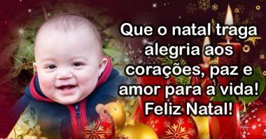 Que o natal traga alegria aos corações e paz e amor para a vida