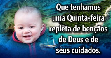 Desejo uma quinta-feira repleta de bençãos de Deus