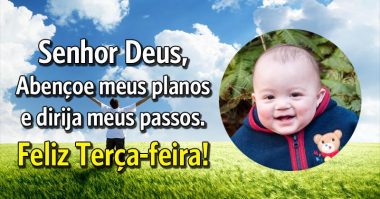 Deus, dirija meus planos e abençoe os meus passos